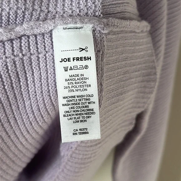 ✨NEW Joe Fresh Ribbed Sweater Size Medium - Picture 3 of 10